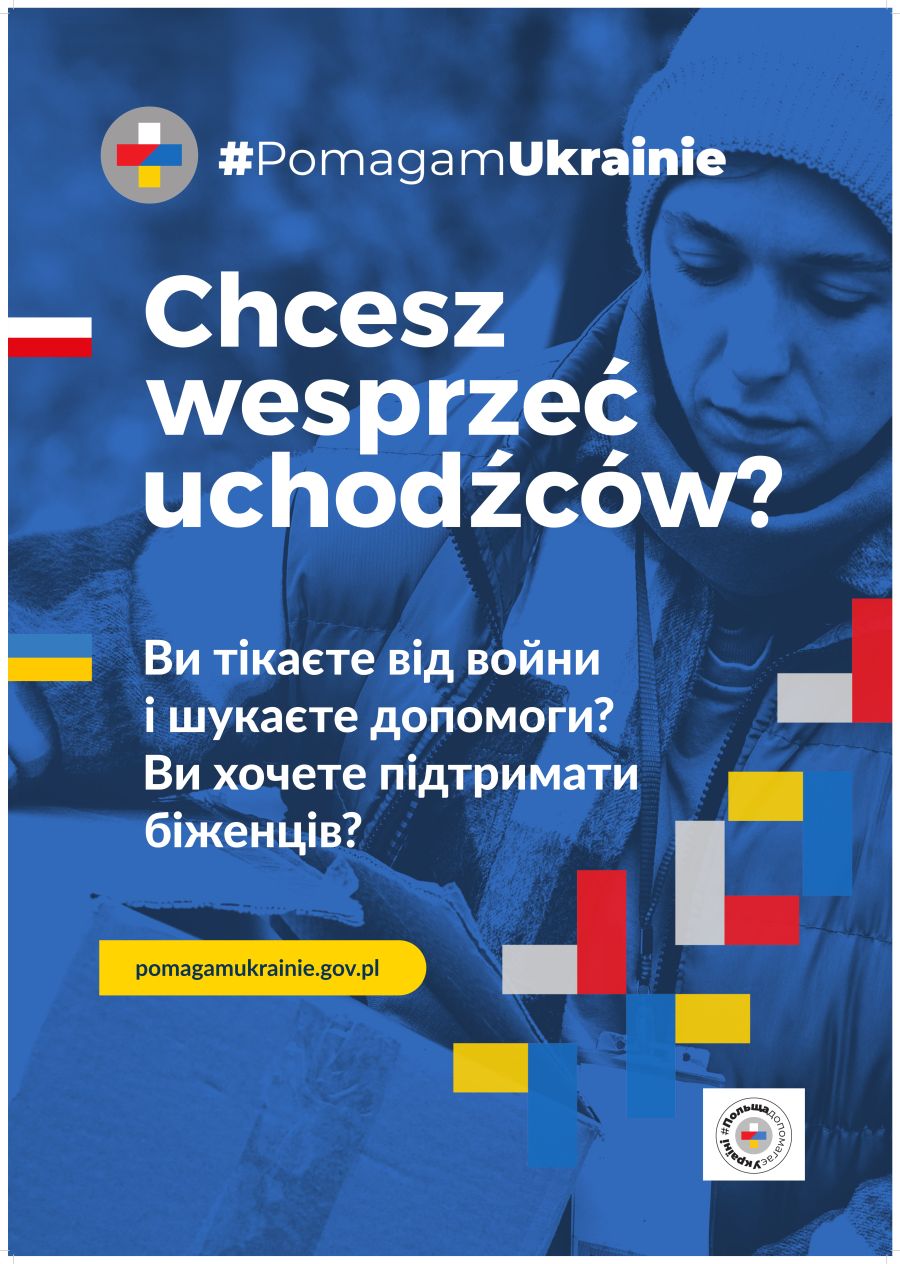 #PomagamUkrainie Chcesz wesprzeć uchodźców?