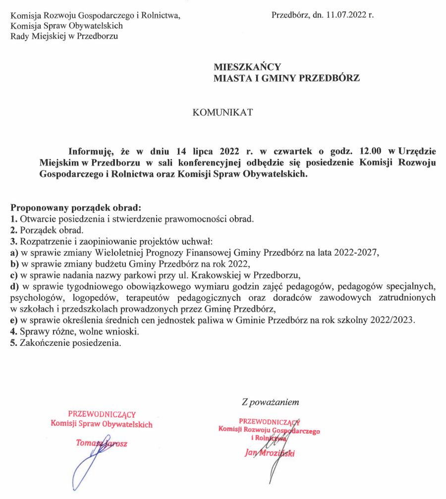 zawiadomienie krgir kso