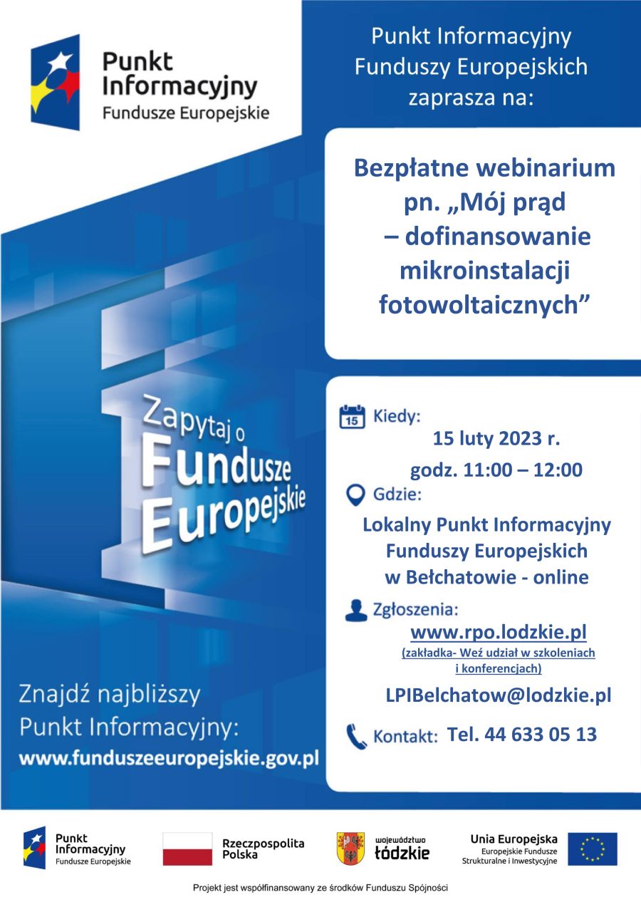 Mój Prąd – dofinansowanie mikroinstalacji fotowoltaicznych